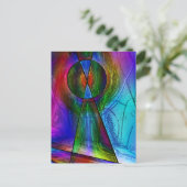 Carte Postale Verre tendu 1 (Debout devant)