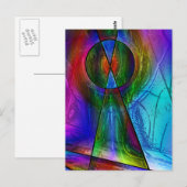 Carte Postale Verre tendu 1 (Devant / Derrière)