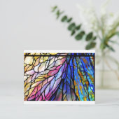 Carte Postale Verre, Tiffany - Style, (Debout devant)