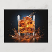 Carte Postale Verre Whiskey (Devant)