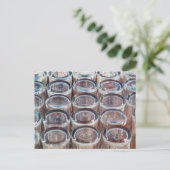 Carte Postale Verres de boisson Abstraits (Debout devant)
