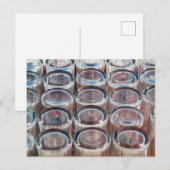 Carte Postale Verres de boisson Abstraits (Devant / Derrière)