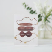 Carte Postale Verres du soleil/neige d'Inuit ' (Debout devant)