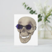 Carte Postale VerresVioletCrâne121611 (Debout devant)