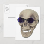 Carte Postale VerresVioletCrâne121611 (Devant / Derrière)