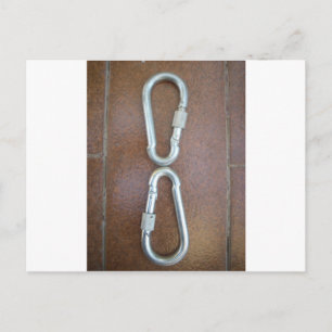 Carte Postale Verrouillage : Conception de serrure de carabiner