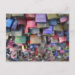 Carte Postale Verrouillages dans le pont de Cologne, Allemagne