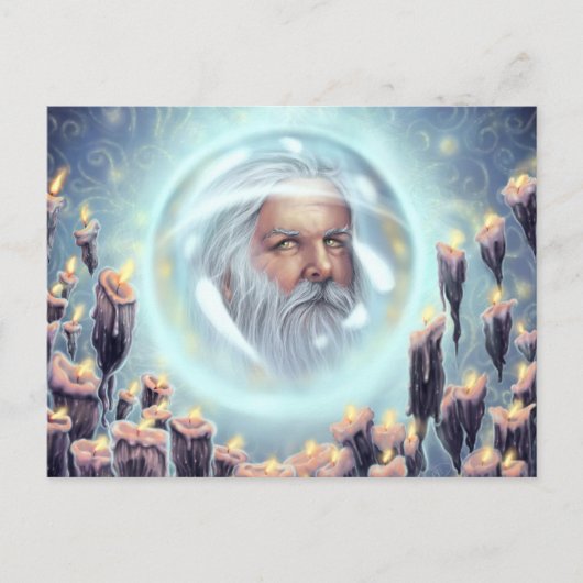 Carte Postale Verrouillé dans la boule de cristal (Devant)