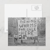 Carte Postale Vers À Vendre, 1935 (Devant / Derrière)