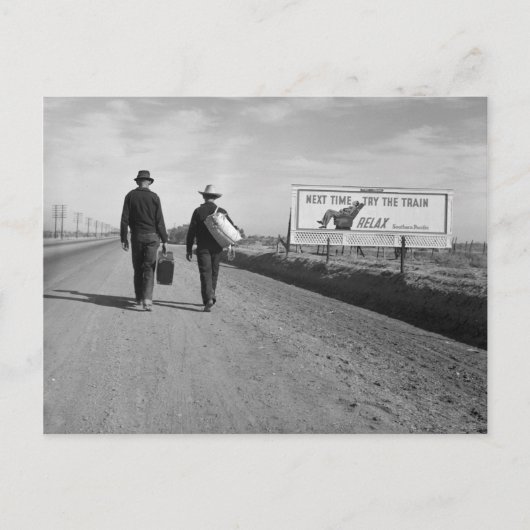 Carte Postale Vers L.A. - 1937 (Devant)