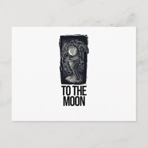 Carte Postale Vers la lune