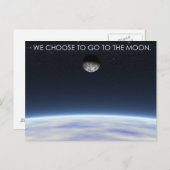 Carte Postale Vers la lune (Devant / Derrière)