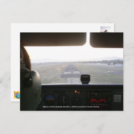 Carte Postale Vers le but... (Devant / Derrière)