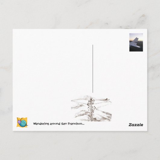 Carte Postale Vers le but... (Dos)