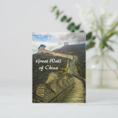 Carte Postale Vers le haut de la Grande Muraille (Debout devant)