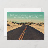 Carte Postale Vers le succès (Devant / Derrière)