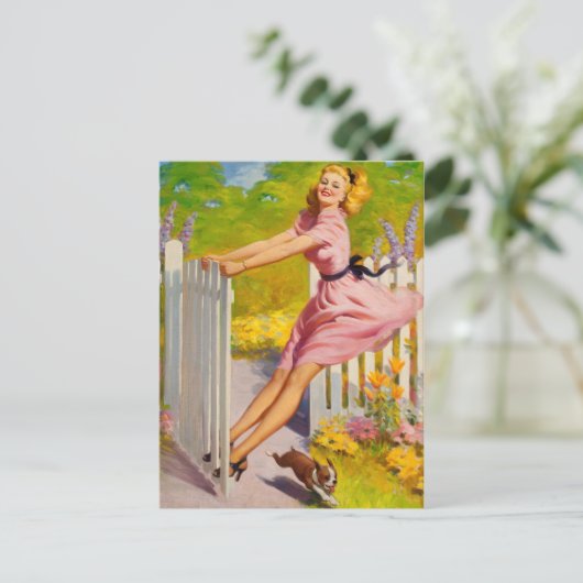 Carte Postale Vers L'Été 1945 (Debout devant)