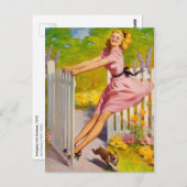 Carte Postale Vers L'Été 1945 (Devant / Derrière)