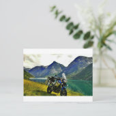 Carte Postale Vers North Cape (Norvège), via Gibraltar (Debout devant)