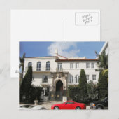 Carte Postale Versace Mansion (Devant / Derrière)