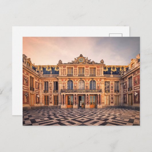 Carte Postale Versailles (Devant / Derrière)