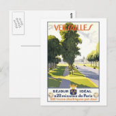 Carte Postale Versailles (Devant / Derrière)
