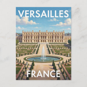 Carte Postale Versailles France Palais Historique Jardin Monumen