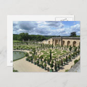 Carte postale Versailles Orangerie France Gardens (Devant / Derrière)