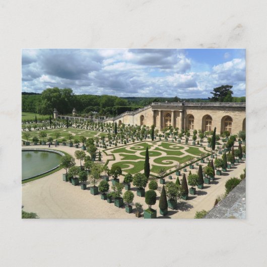 Carte postale Versailles Orangerie France Gardens (Devant)