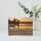 Carte postale Verset Bible (Debout devant)