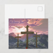 Carte Postale verset biblique (Devant / Derrière)