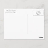 Carte Postale Verset de la Bible : Psaume 37 : Soyez calme : Att (Dos)