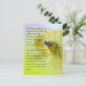 Carte Postale Versets bibliques, Printemps (Debout devant)