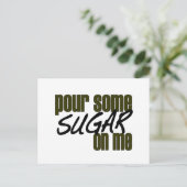 Carte Postale Versez Du Sucre Sur Moi (Debout devant)
