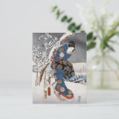 Carte Postale Version moderne du Conte de Genji dans une scène d (Debout devant)