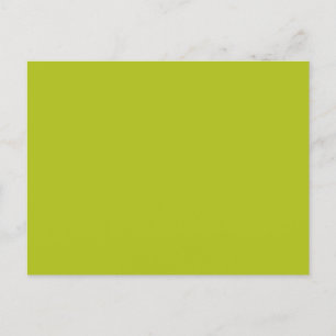 Carte Postale Vert acide (couleur solide)
