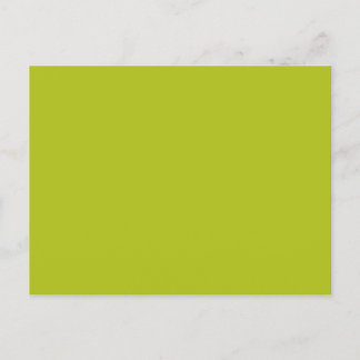 Carte Postale Vert acide (couleur solide)