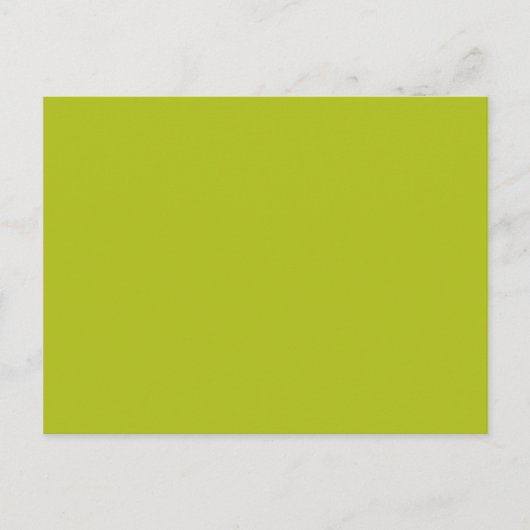 Carte Postale Vert acide (couleur solide) (Devant)