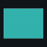 Carte Postale vert clair de couleur<br><div class="desc">couleur vert mer clair 20B2AA.</div>