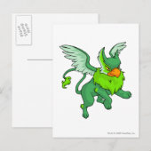 Carte Postale Vert d'aire (Devant / Derrière)