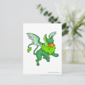 Carte Postale Vert d'aire (Debout devant)