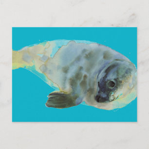 Carte Postale Vert d'Aqua