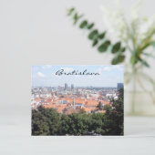 Carte Postale vert de la ville de bratislava (Debout devant)