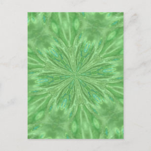 Carte Postale Vert de paon
