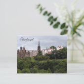 Carte Postale vert d'edinburgh (Debout devant)