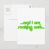 Carte Postale Vert humide (Devant / Derrière)