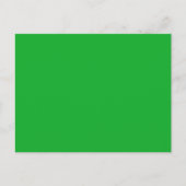 Carte Postale Vert Kelly (Devant)