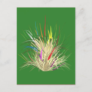 Carte Postale Vert naturel avec un look nature