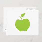 Carte Postale Vert pomme (Devant / Derrière)