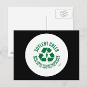 Carte postale verte Soyable (Devant / Derrière)